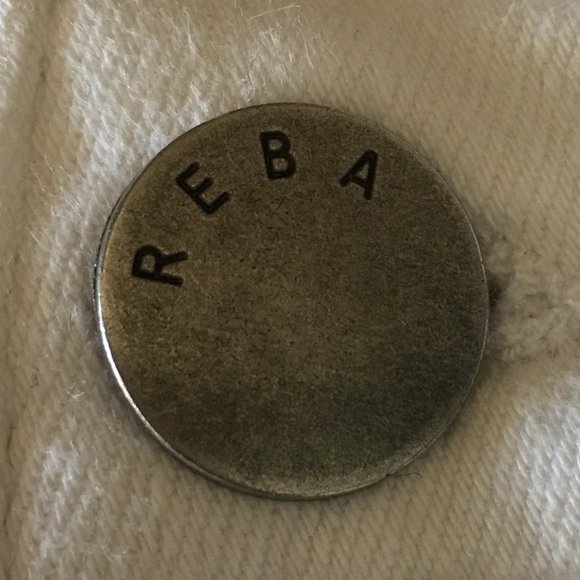 REBA DENIM White Raw Hem Cropped Skinny Jeans SZ 4 - Picture 5 of 11